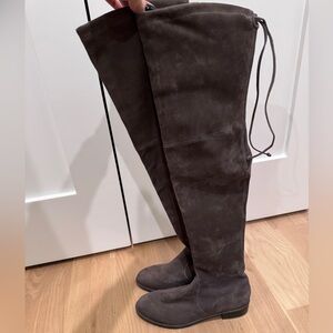 Stuart Weitzman - Lowland Bold Boot (Women) in Slate. BRAND NEW, NEVER WORN!